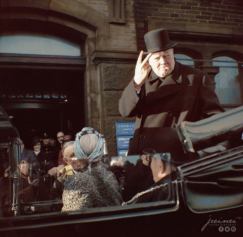 Live like Winston Churchill