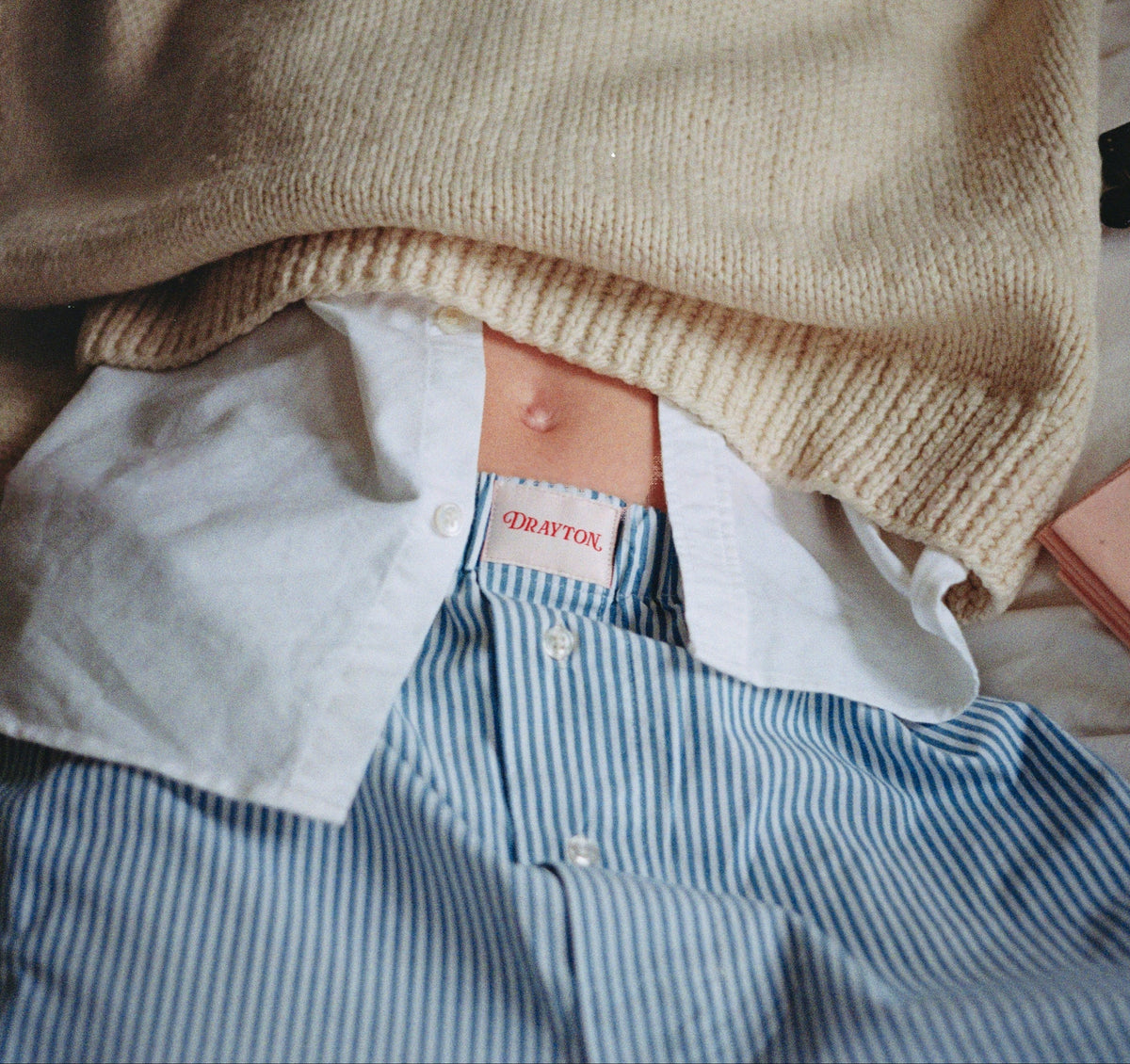 Royal Blue Oxford Stripe Pyjama Trouser
