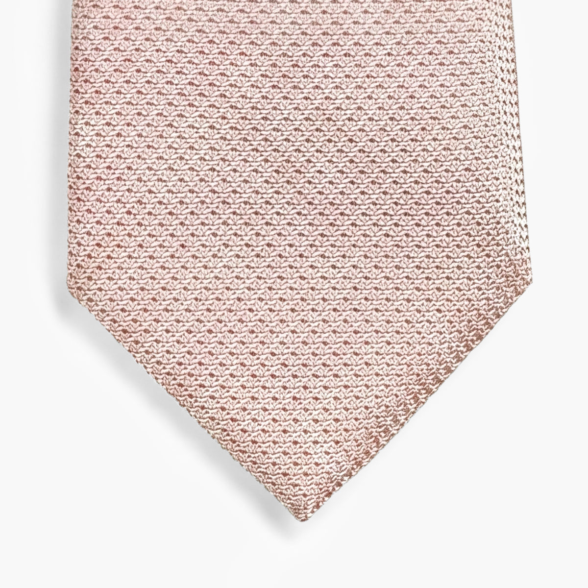 Fard 3-Fold Grenadine Silk Tie — Solid