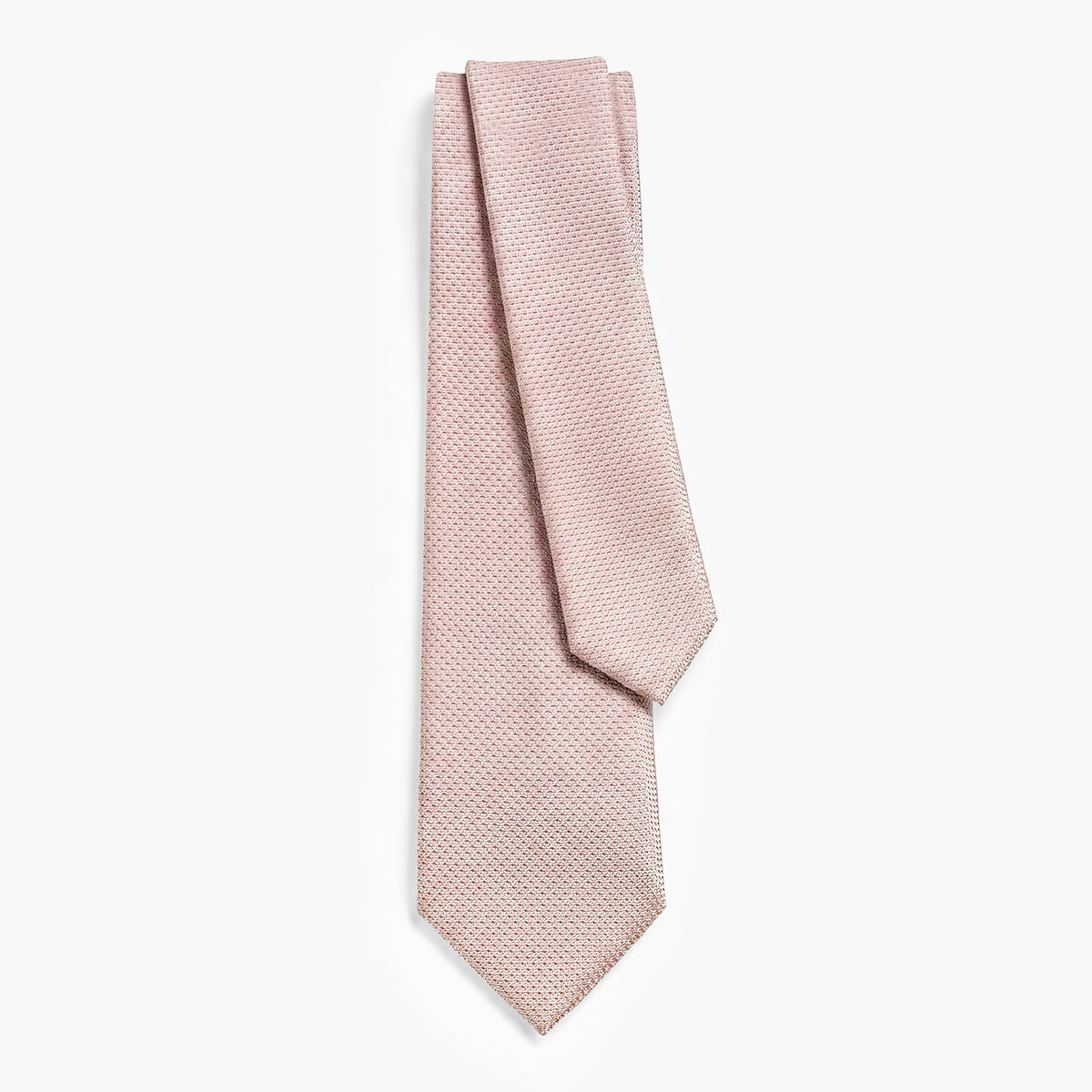 Fard 3-Fold Grenadine Silk Tie — Solid