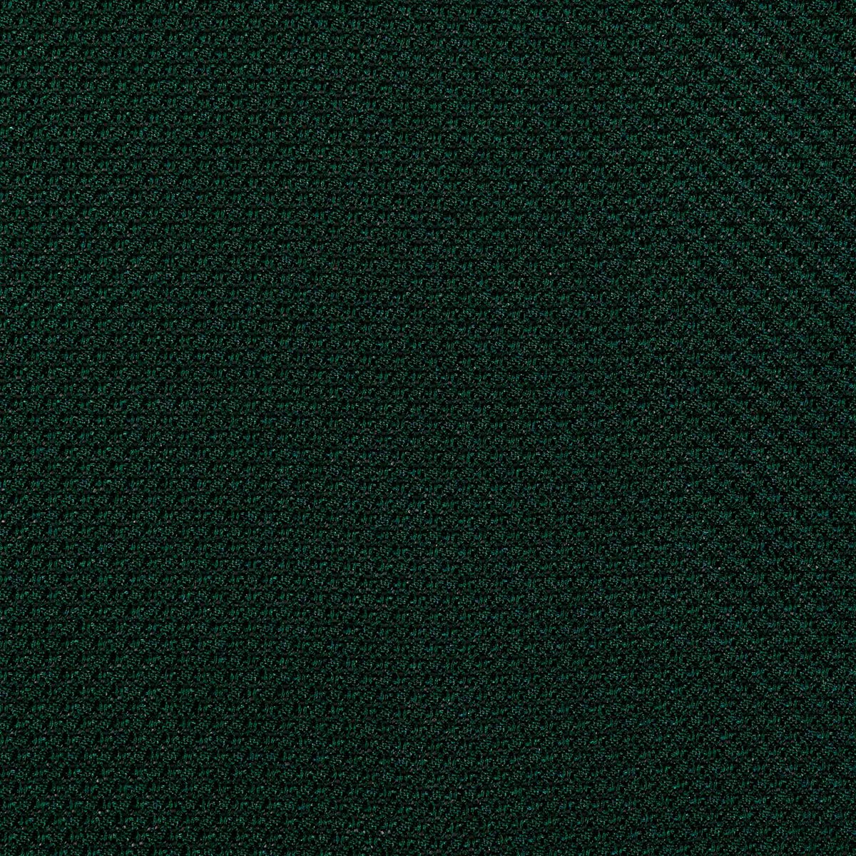 Deep Green 3-Fold Grenadine Silk Tie — Solid