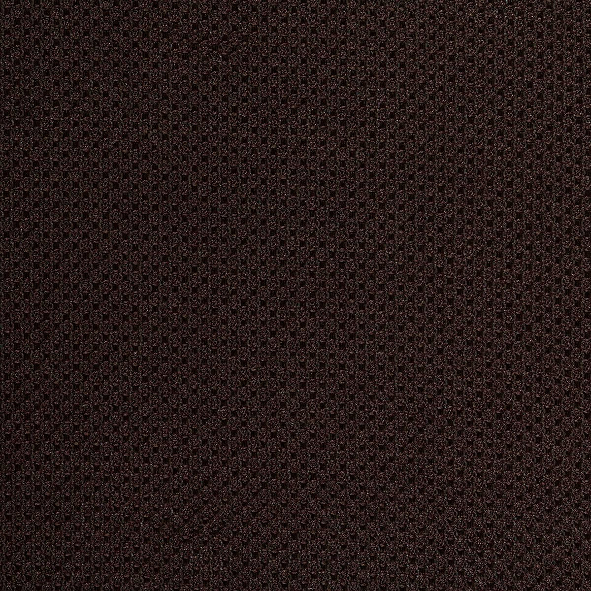 Dark Brown 3-Fold Grenadine Silk Tie — Solid