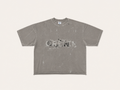 OREN Offcut (FR.T01), destroyed-concept tee — front view