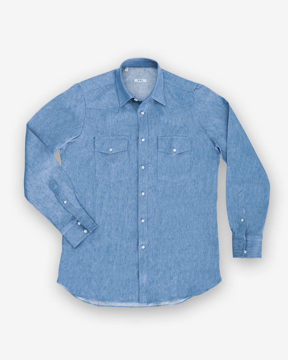 PML Western Linen denim shirt