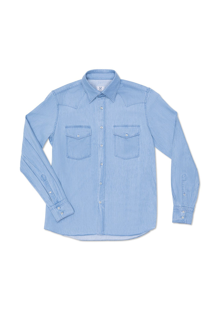 PML _Western washed denim shirt