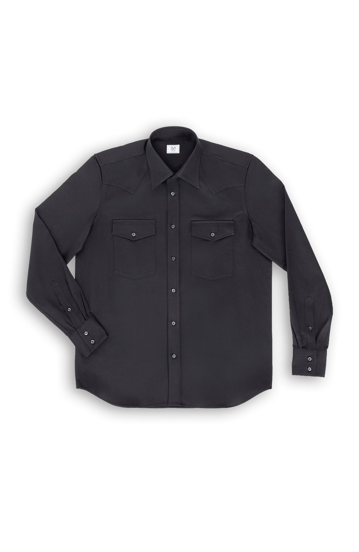 PML _Western heavy cotton overshirt Black