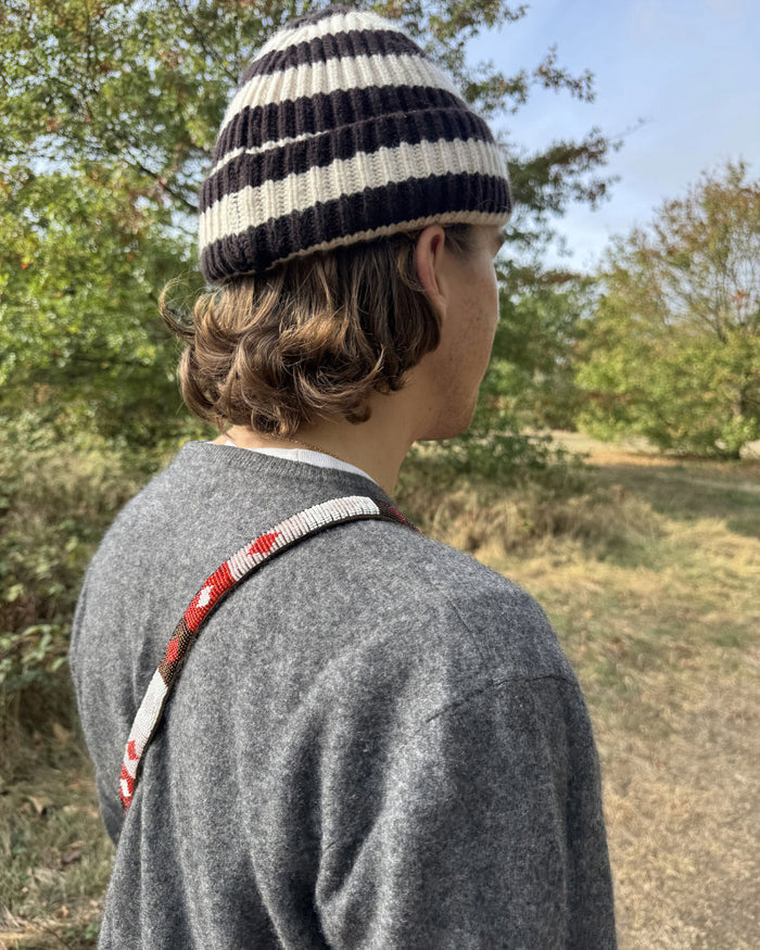 Quantock Stripe Lambswool Beanie