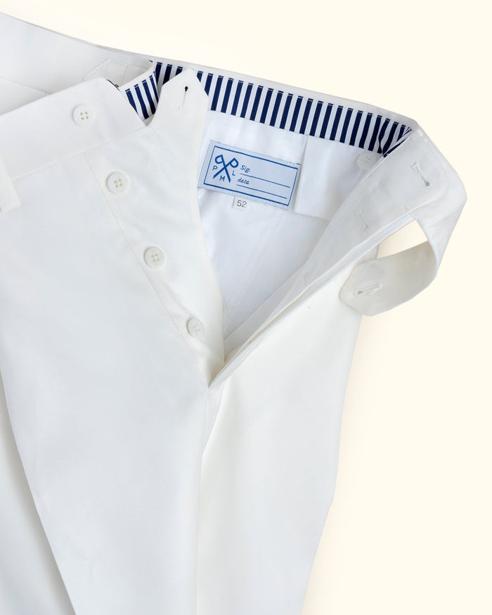 Fine cotton Shorts – White