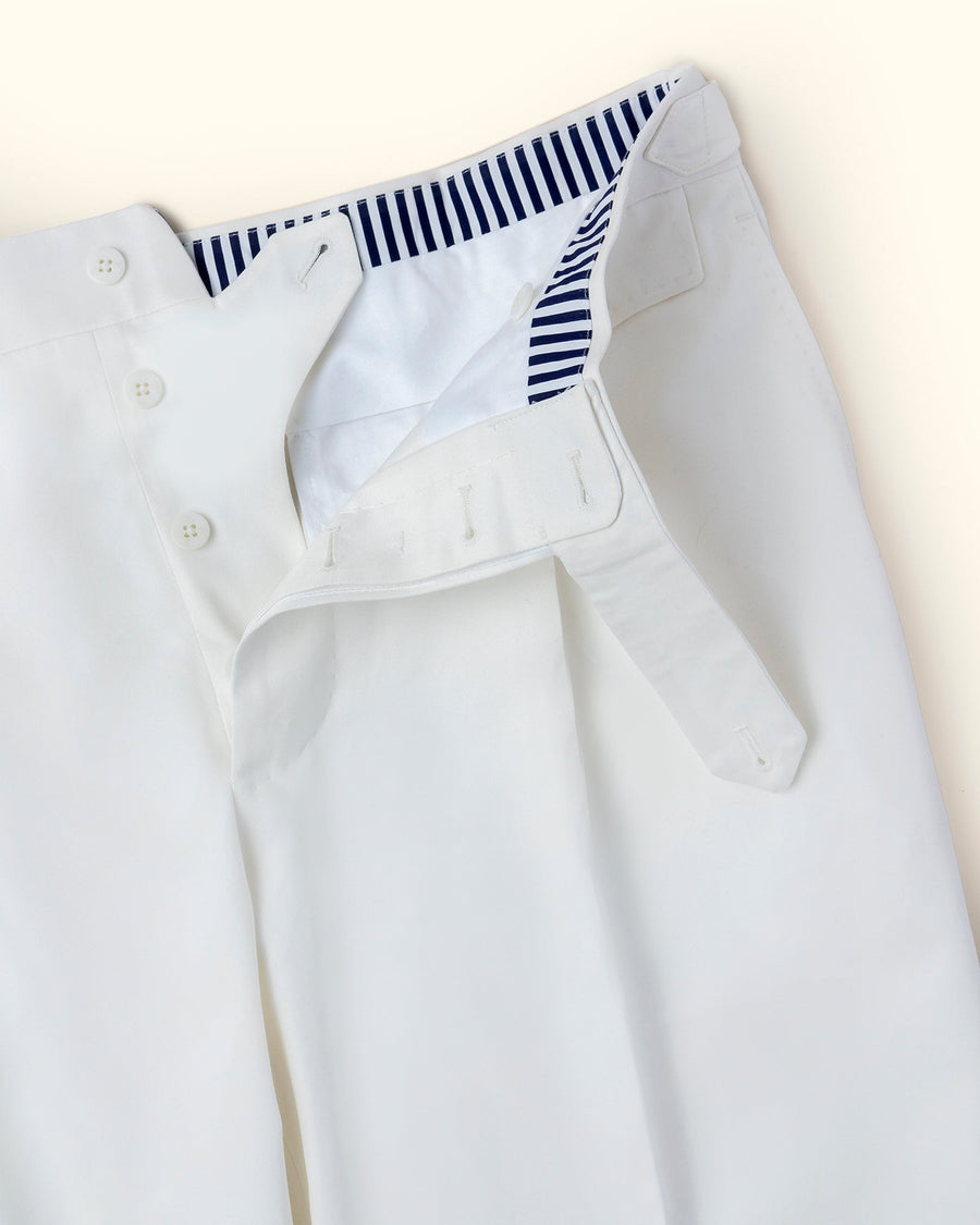 Fine cotton Shorts – White