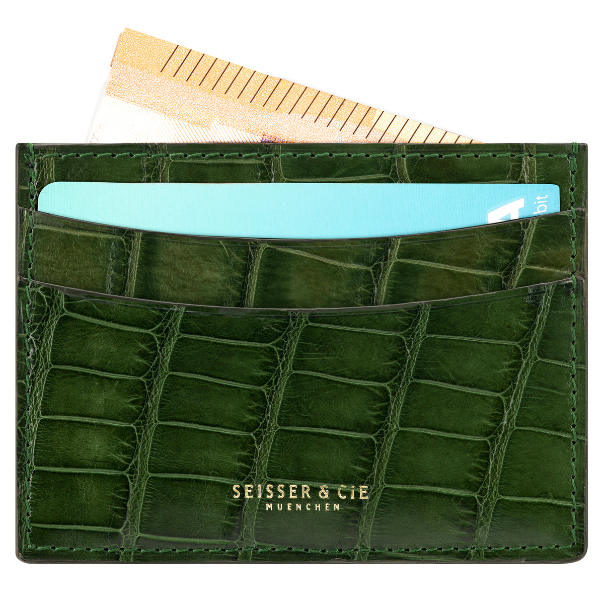Special Edition: Credit Card Case (Crocodile Leather)