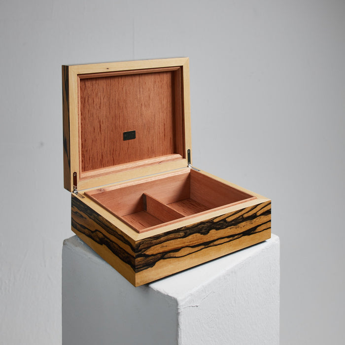 White Ebony wood Humidor