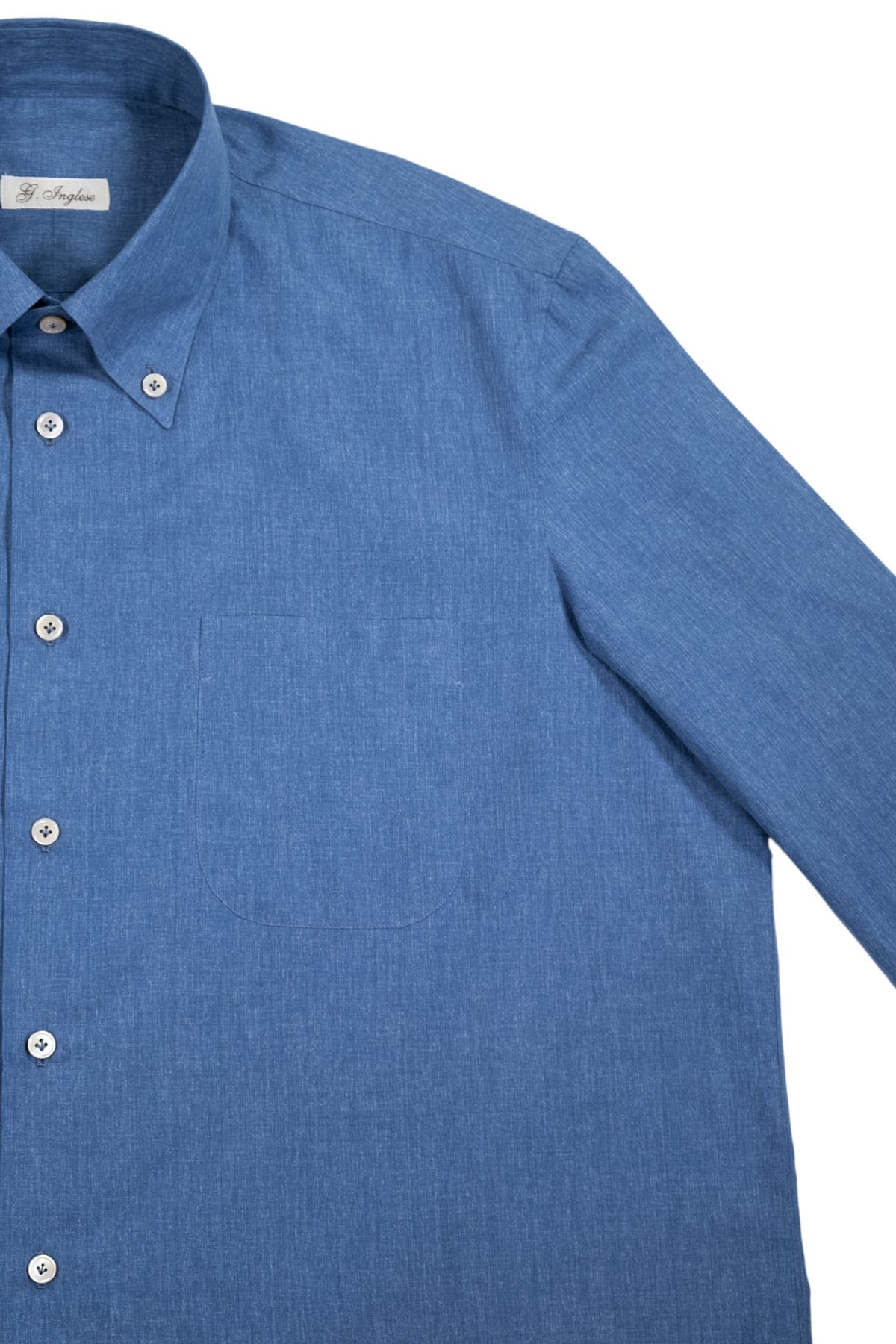 Carlo Riva Denim Button-Down Shirt