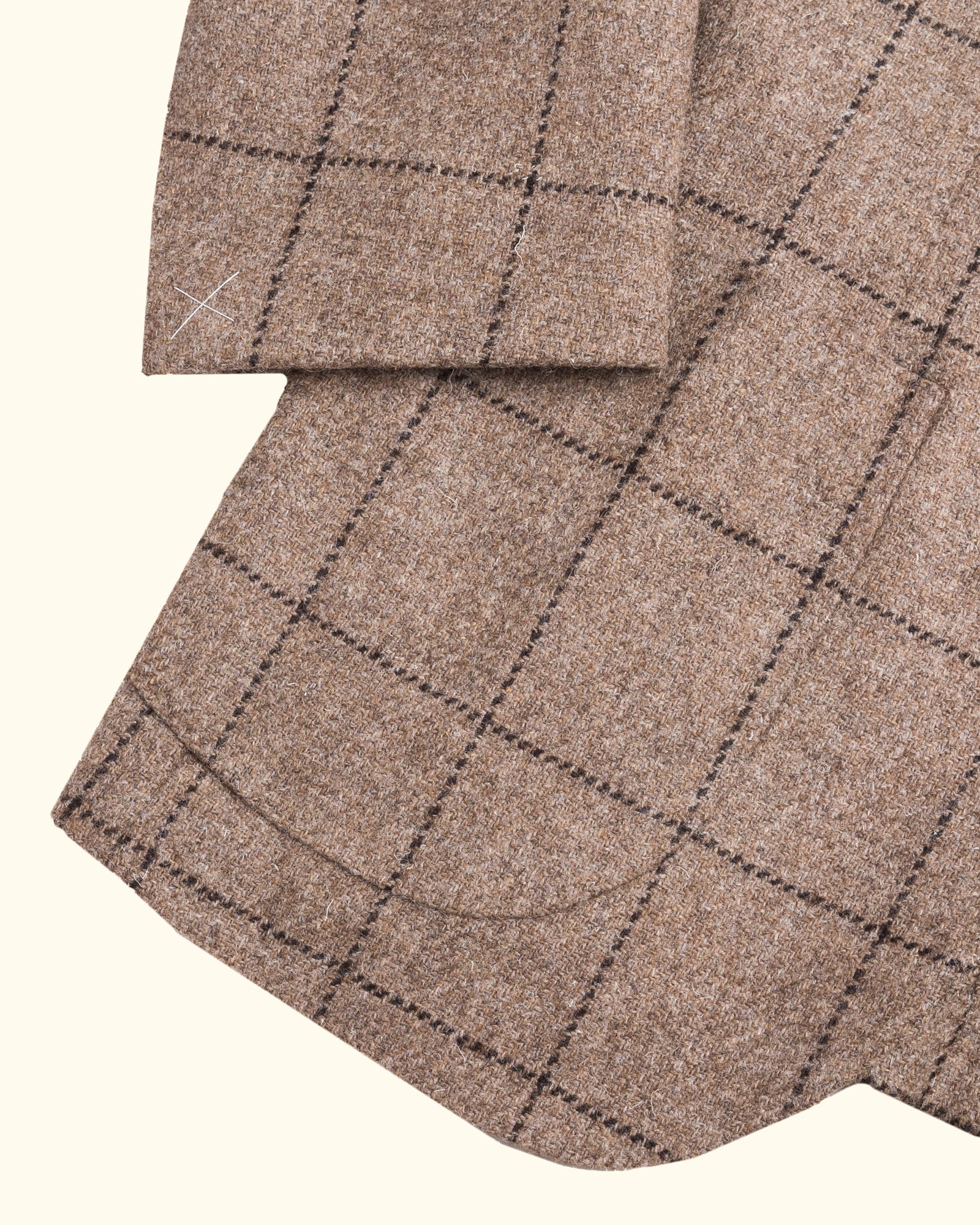 PML M&E undyed tweed sportcoat