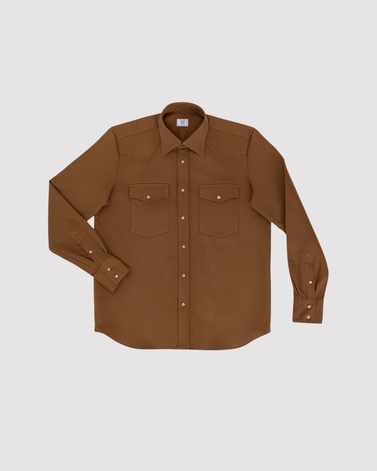 PML _Western heavy cotton overshirt Light Brown
