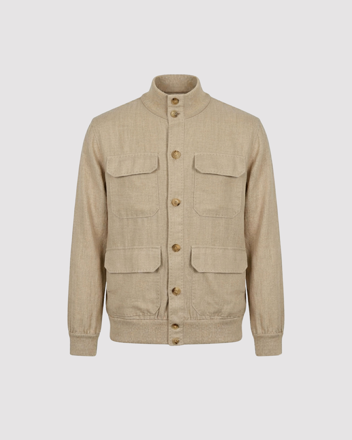 Giacca Val in Cashmere e Cotone (Fatta a mano in Italia)