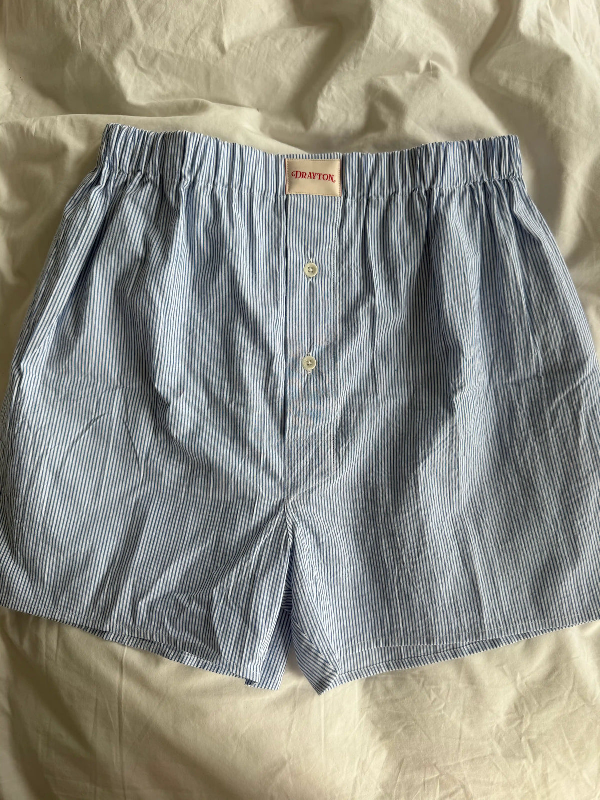 Seersucker Stripe Boxer Shorts