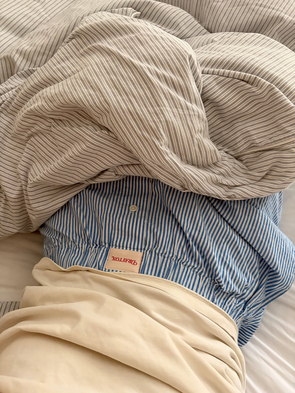 Royal Blue Oxford Stripe Pyjama Trouser