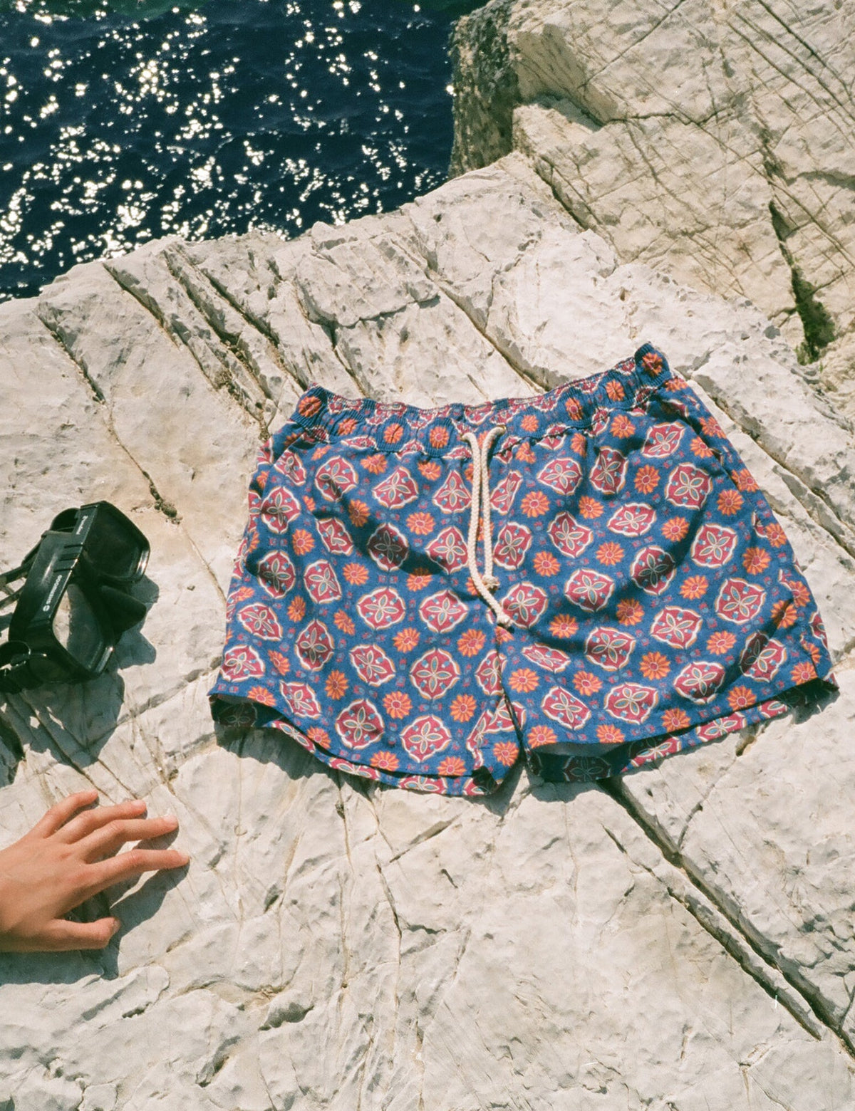 Maestrale Rosso/Blu Swim Shorts
