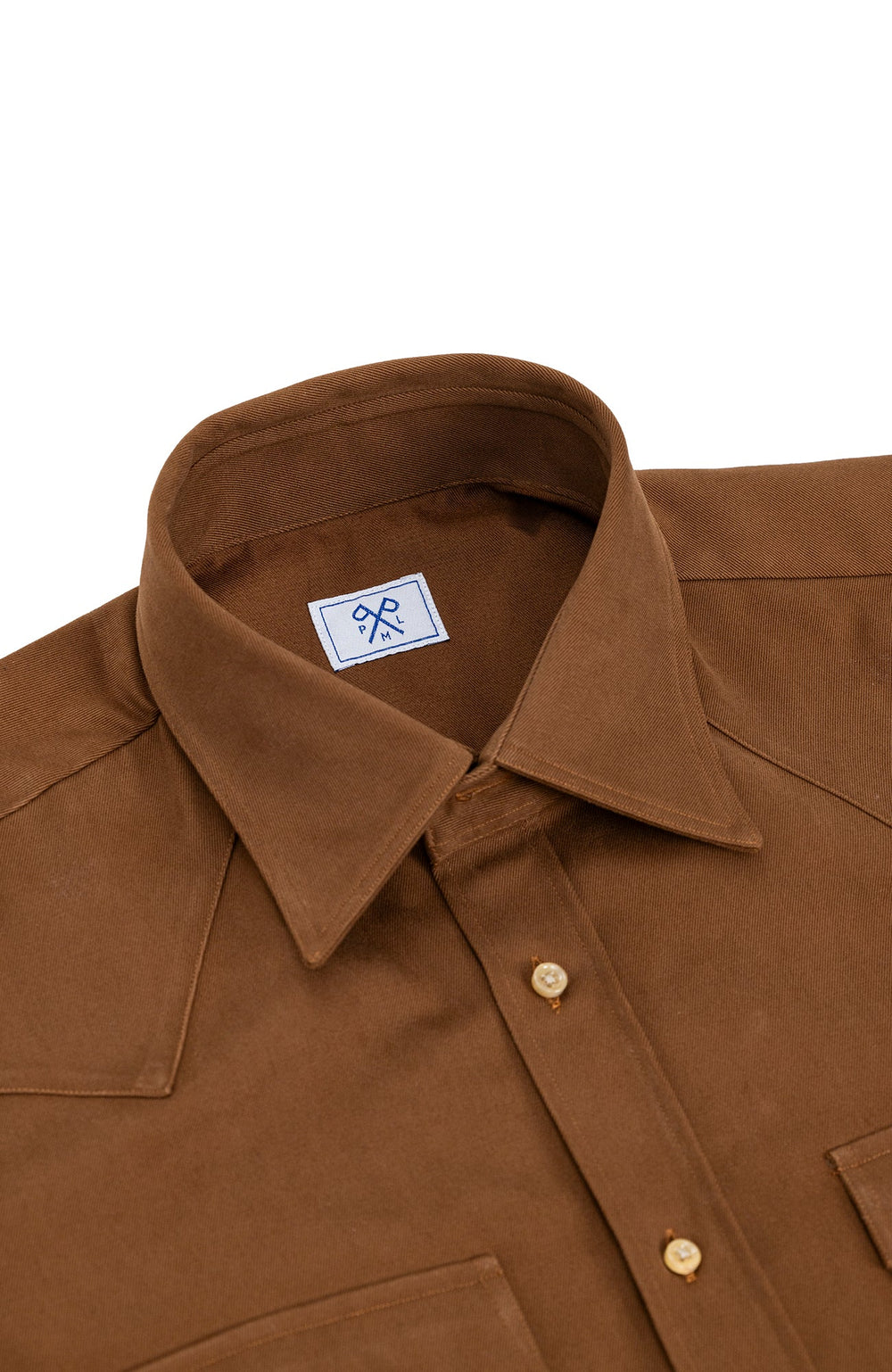 PML _Western heavy cotton overshirt Light Brown