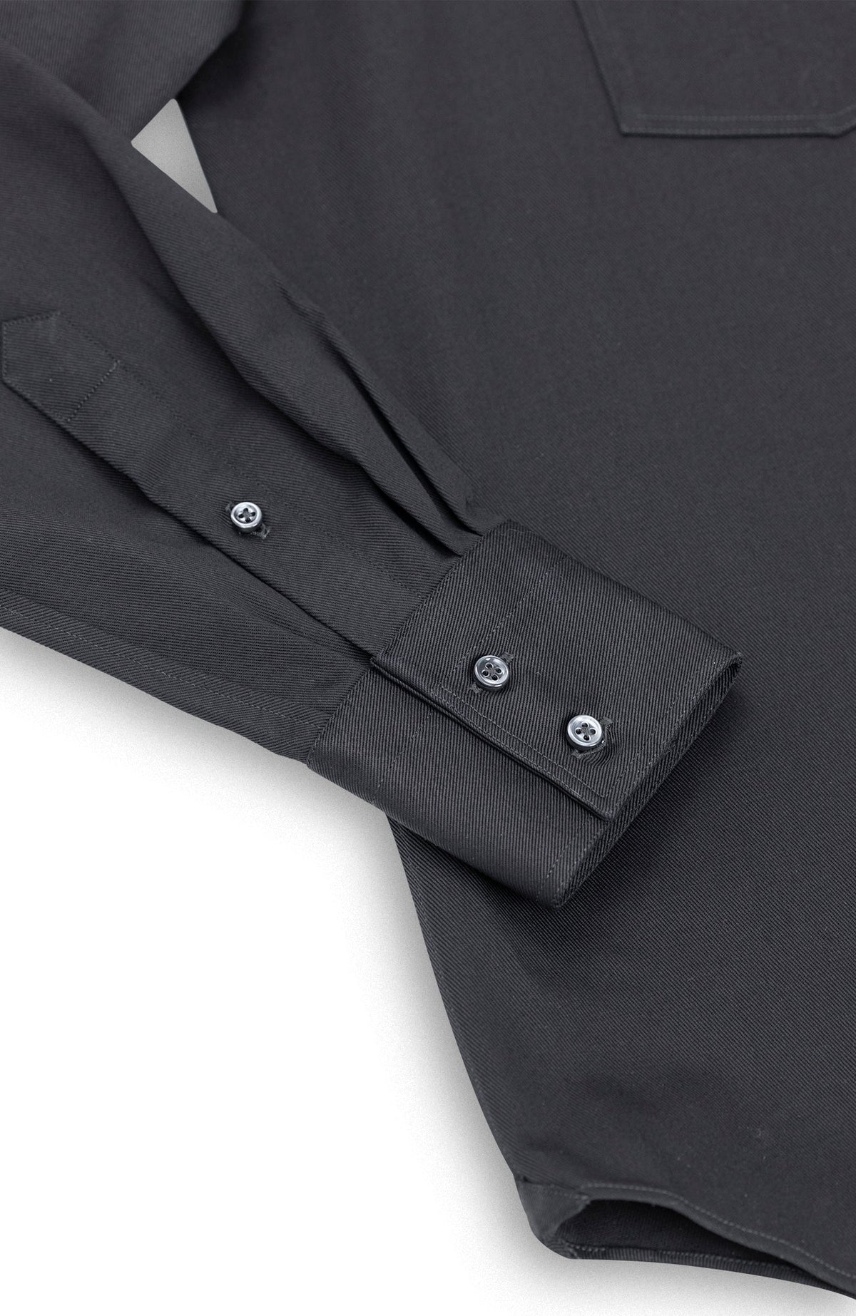 PML _Western heavy cotton overshirt Black