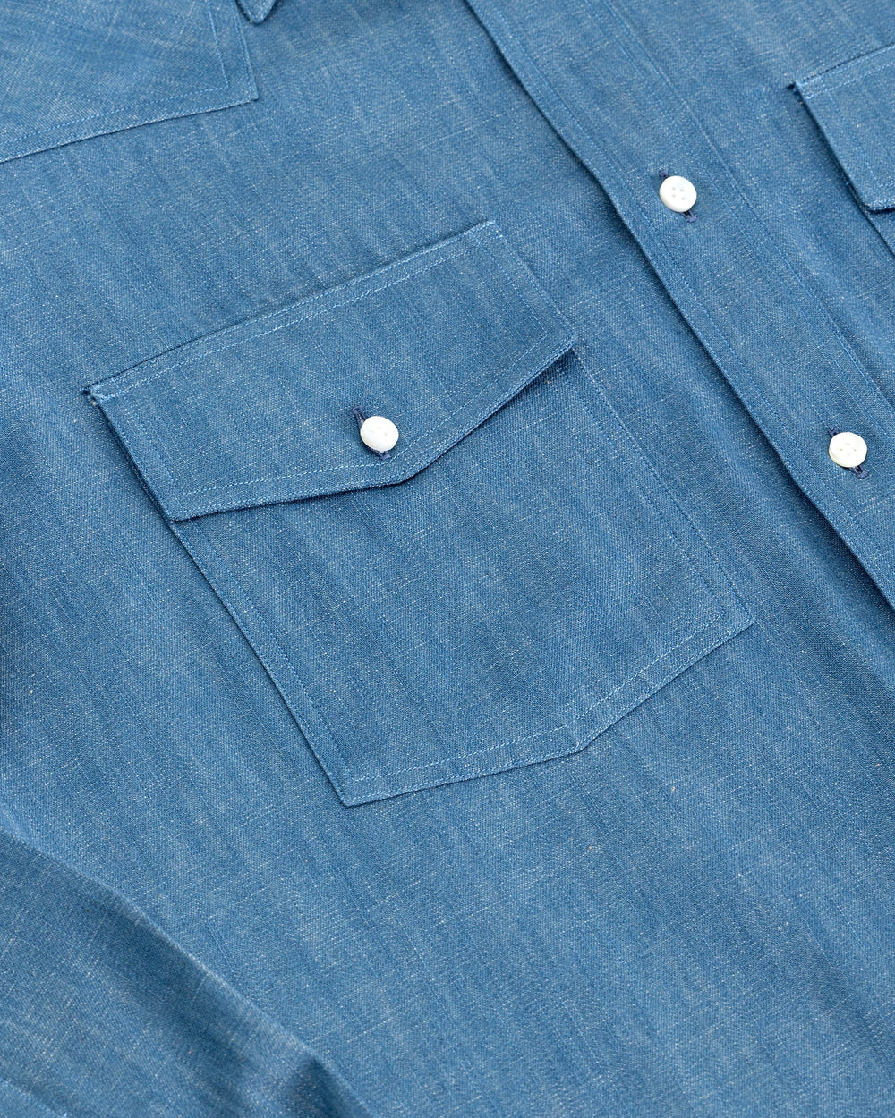 Western denim shirt