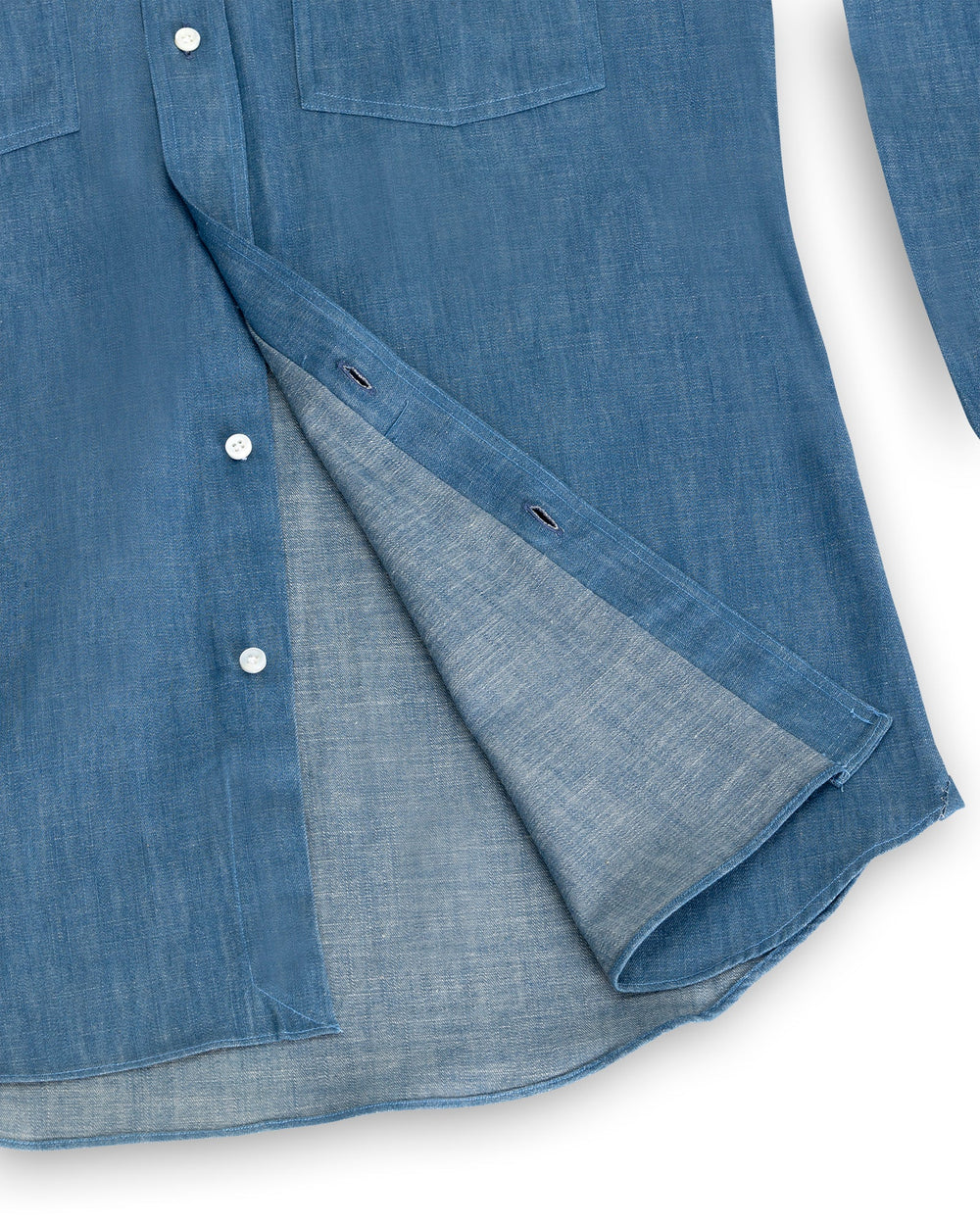 Western denim shirt