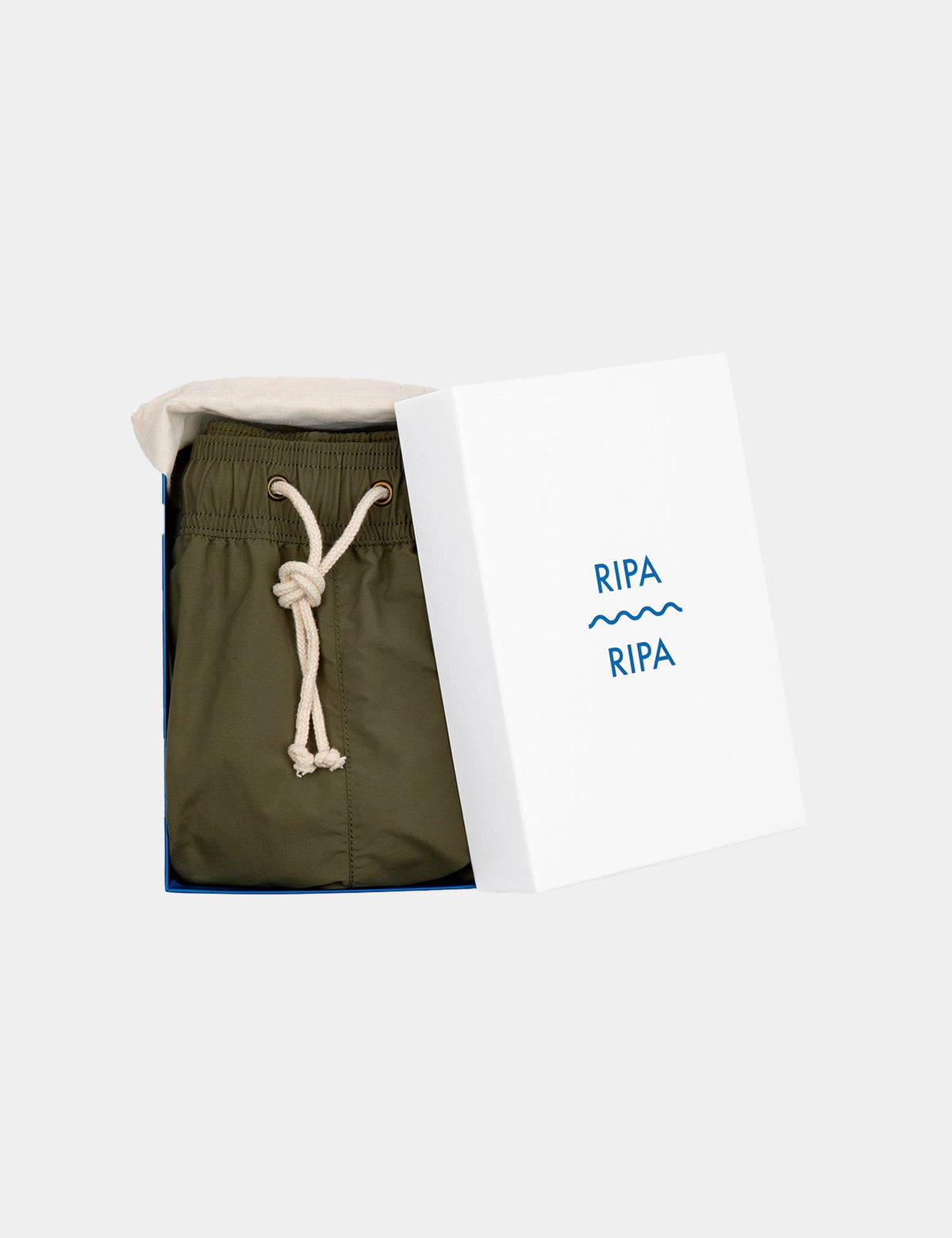 Verde Oliva Swim Shorts