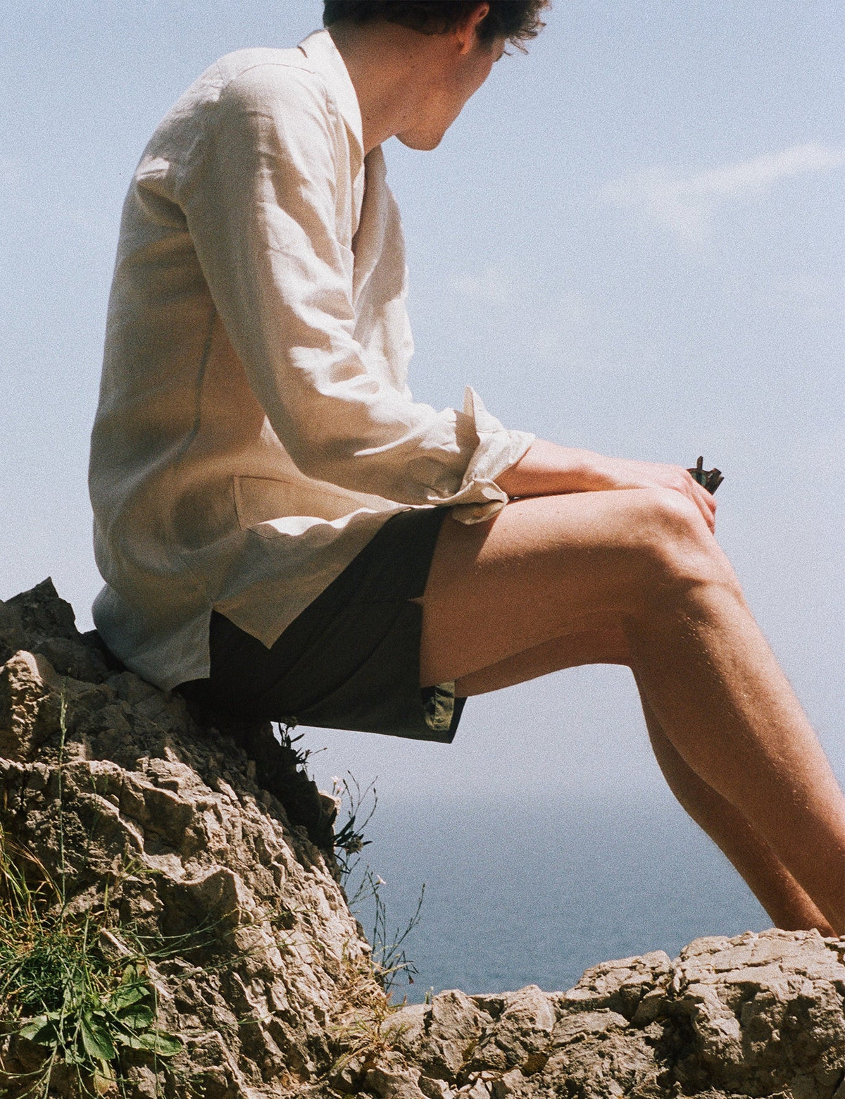 Verde Oliva Swim Shorts