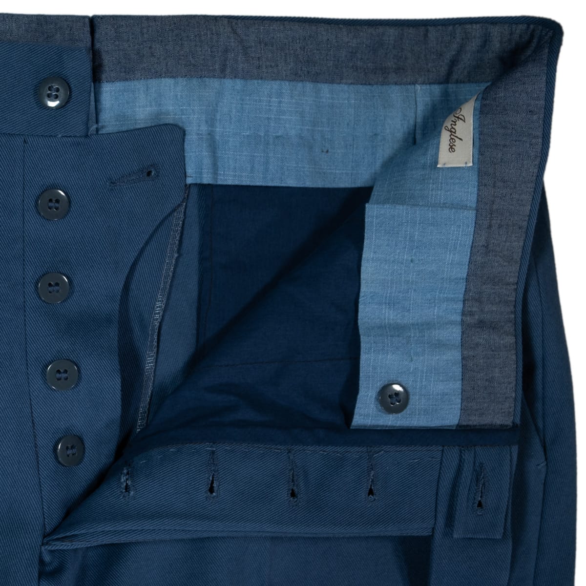 G. Inglese Cotton Trousers - Handcrafted