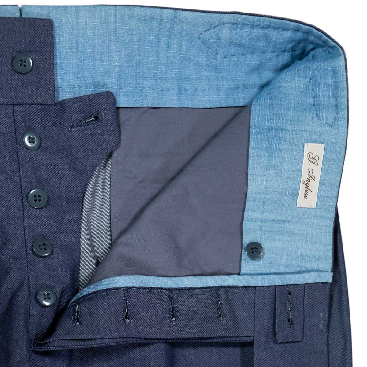 G. Inglese Cotton Trousers - Handcrafted