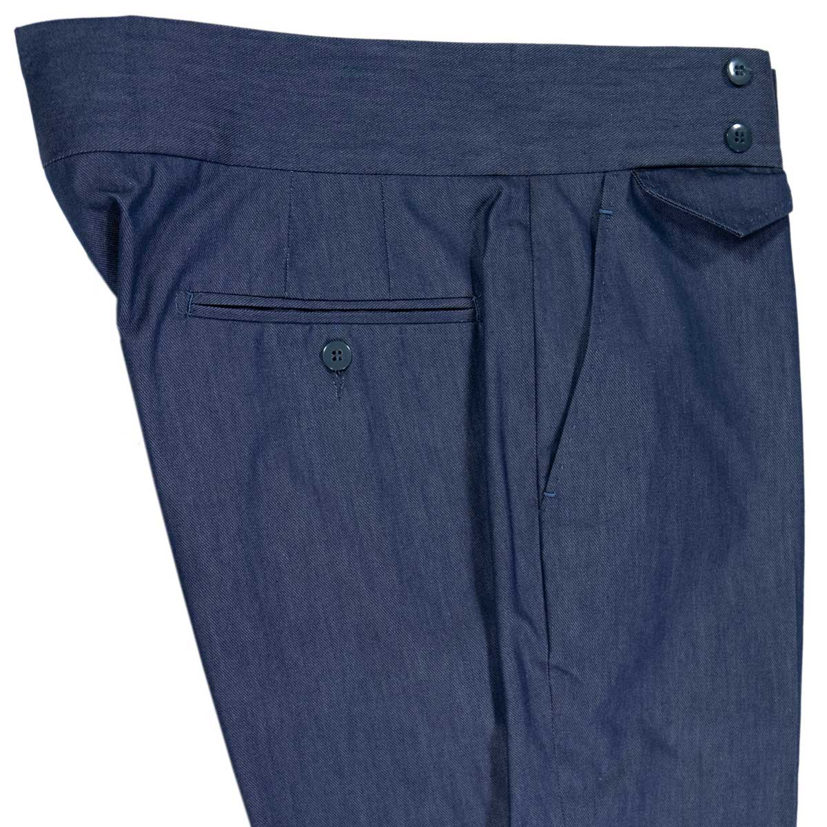 G. Inglese Cotton Trousers - Handcrafted