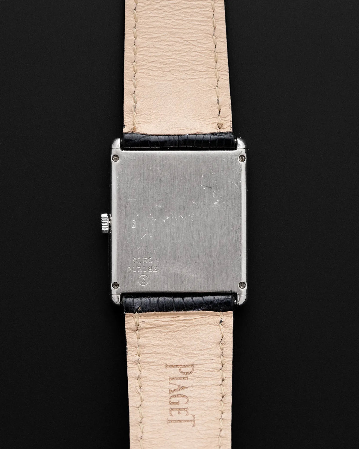 Piaget Tank Onyx Diamond Dial