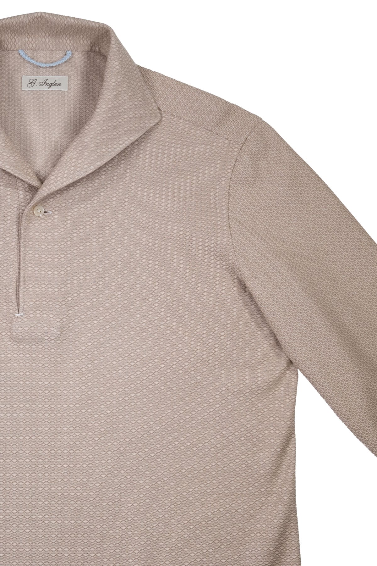 Polo Elvis in cotone beige