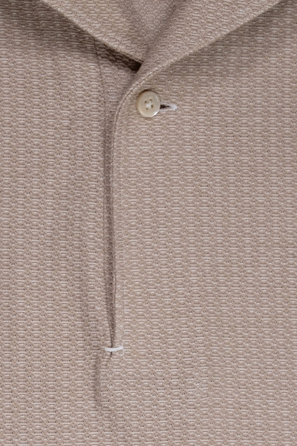 Polo Elvis in cotone beige