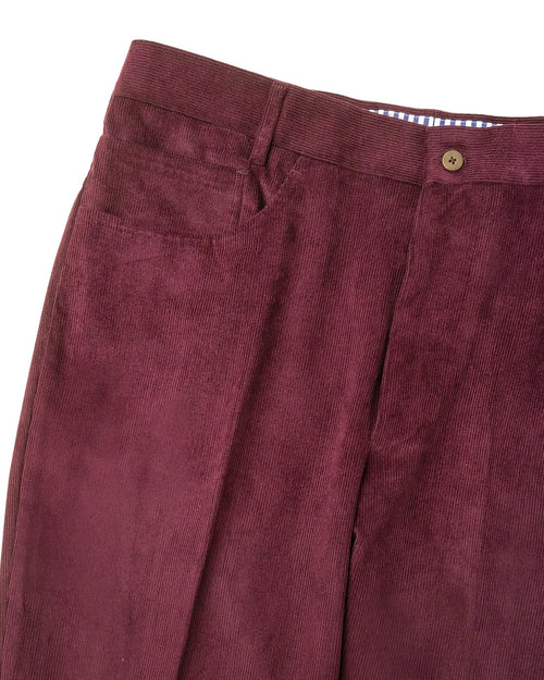 5 Pockets Corduroy – Burgundy
