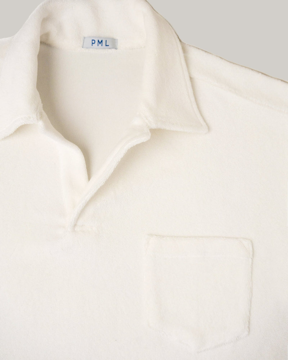 Polo Short Sleeve Chenille – White