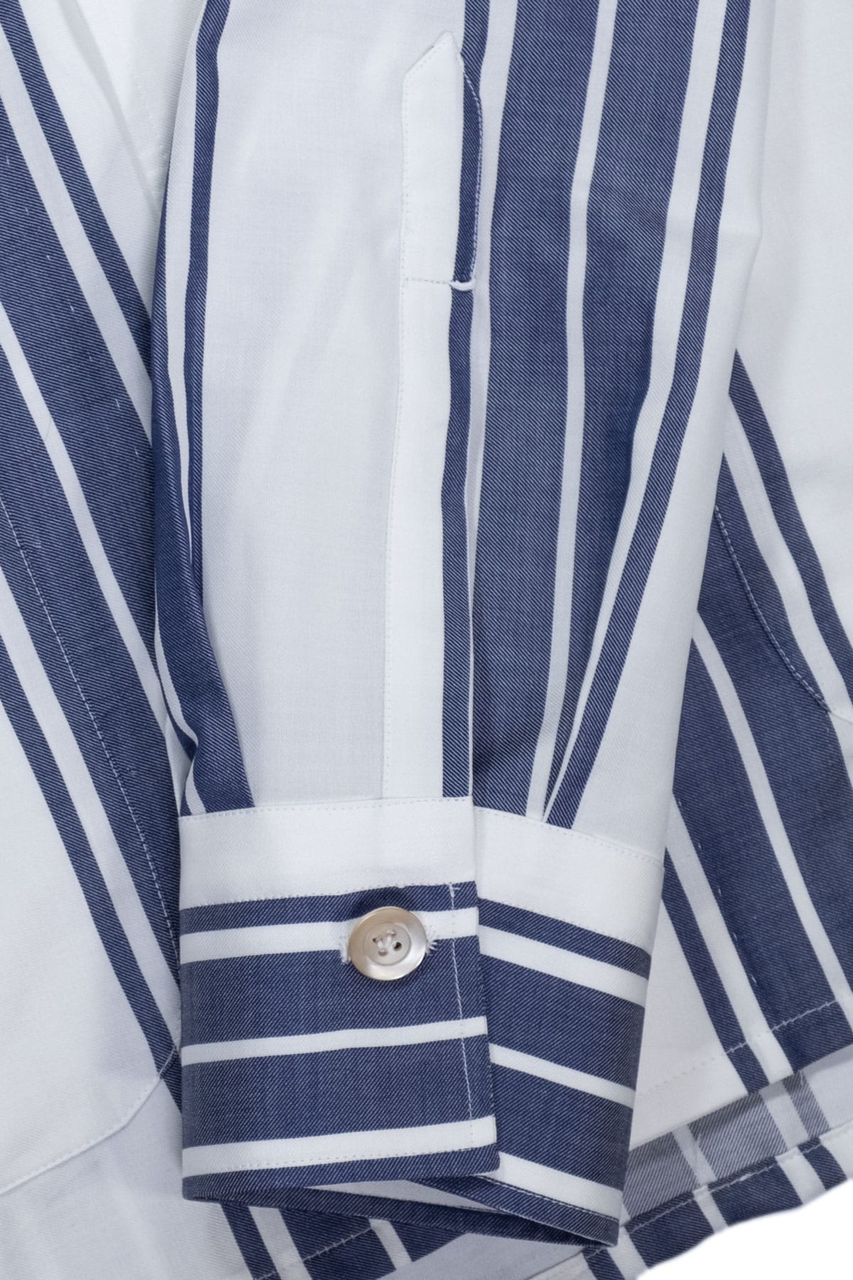 Blue Exclusive Stripe Safari Jacket