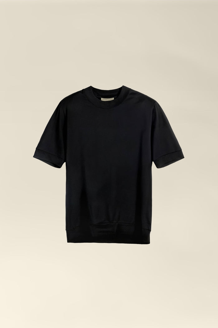Fine Cotton T-Shirt Filo di Scozia