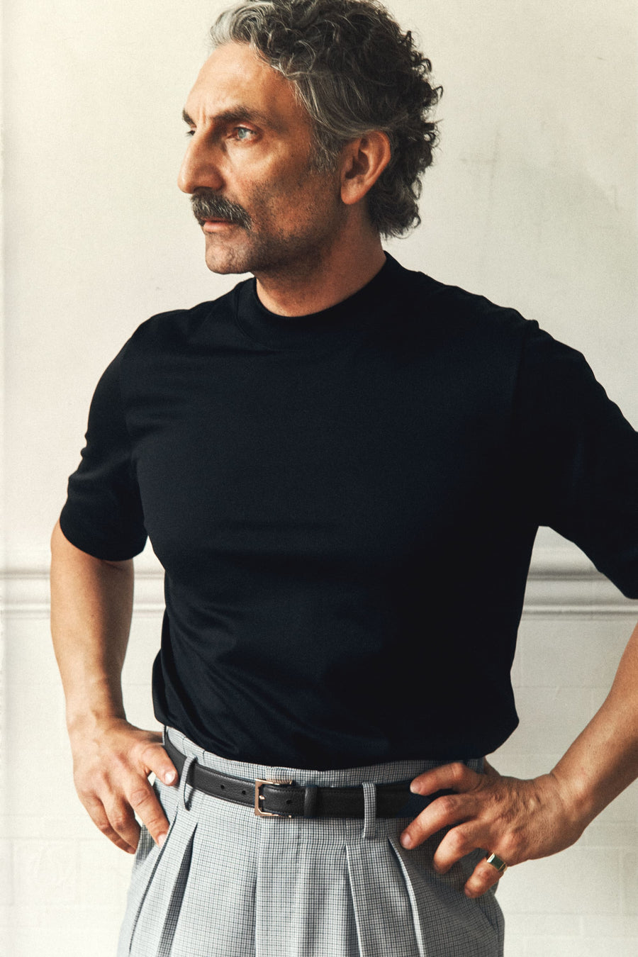 Fine Cotton T-Shirt Filo di Scozia