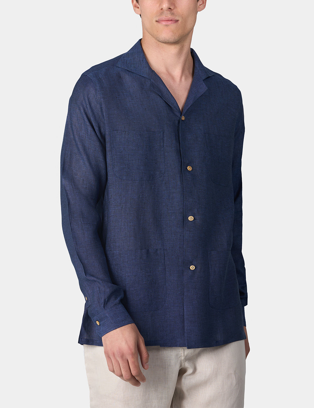Camicia Ischia Blu Notte