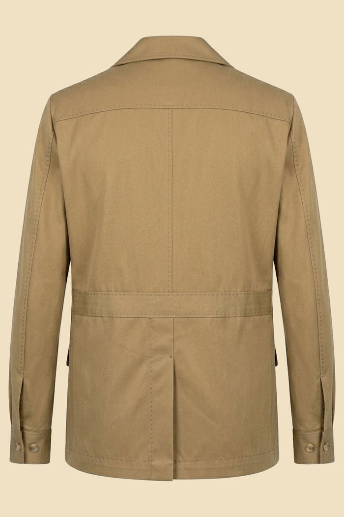 Tasmanian Wool Guayabera Sahariana Jacket