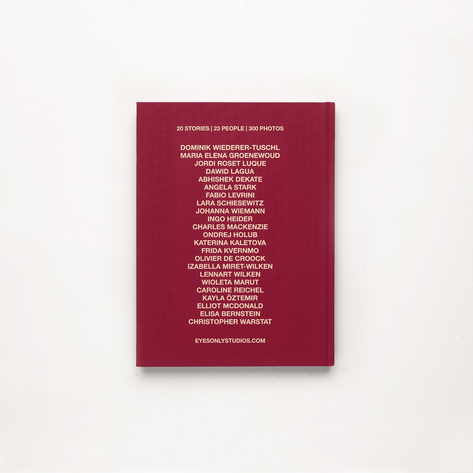Limited Edition Coffee Table Book CREATORS HOMES | EYES ONLY | (1/1000)