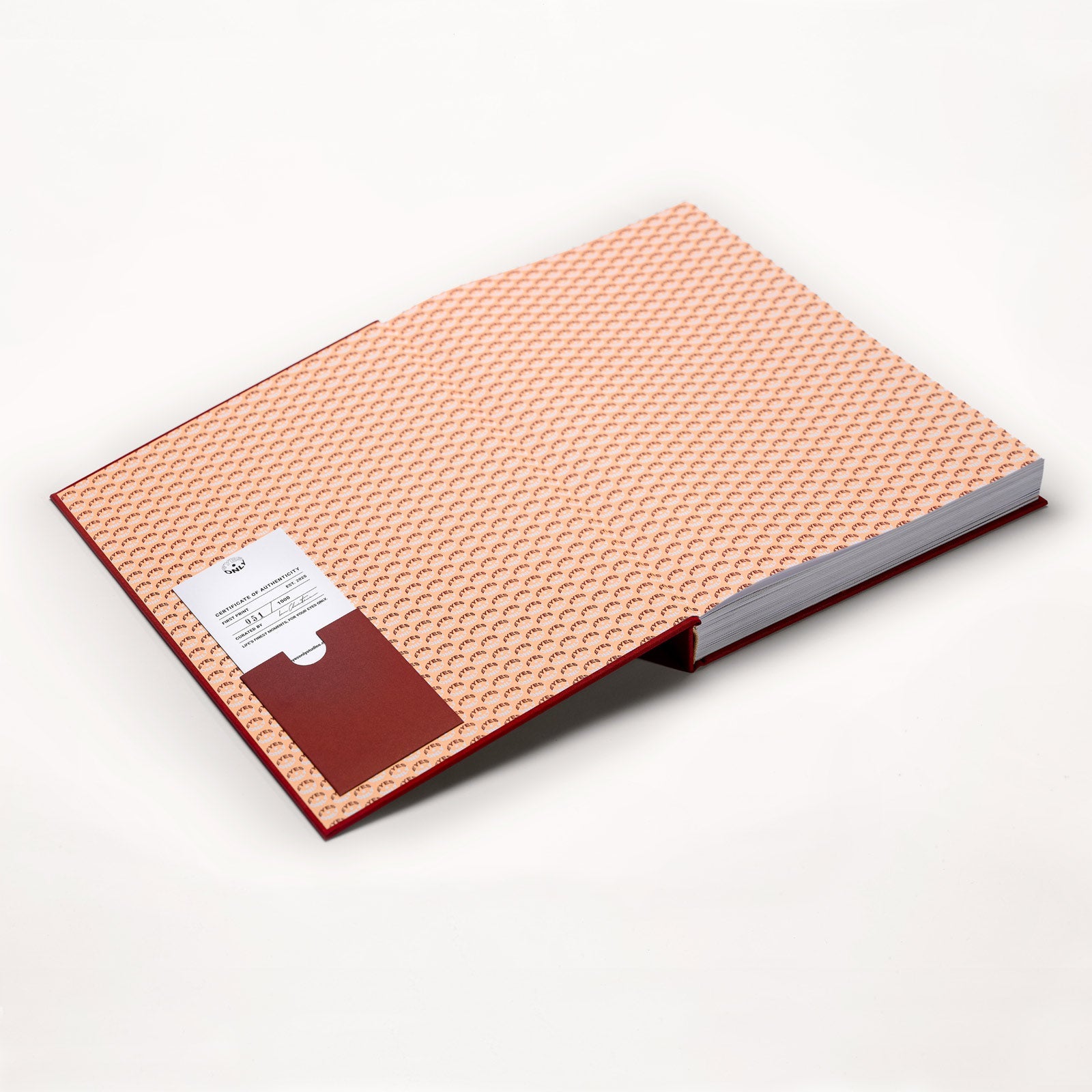 Limited Edition Coffee Table Book CREATORS HOMES | EYES ONLY | (1/1000)