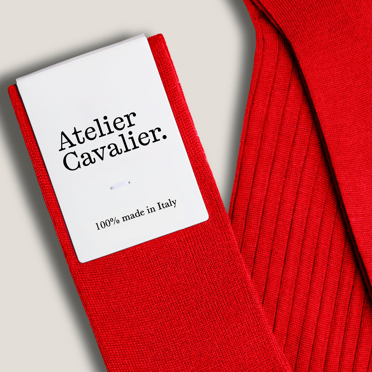 Pillarbox Red Socks