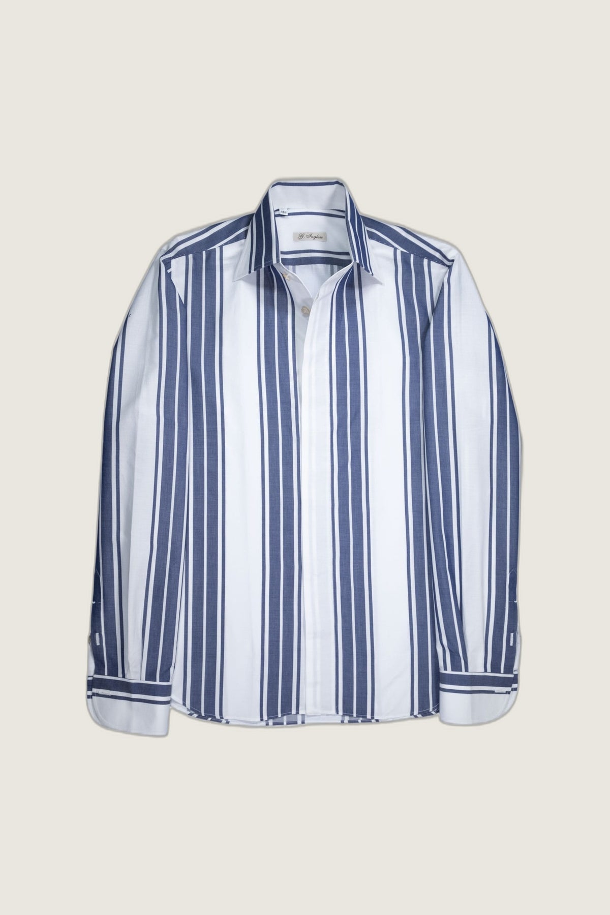 Camicia Capri esclusiva a righe blu