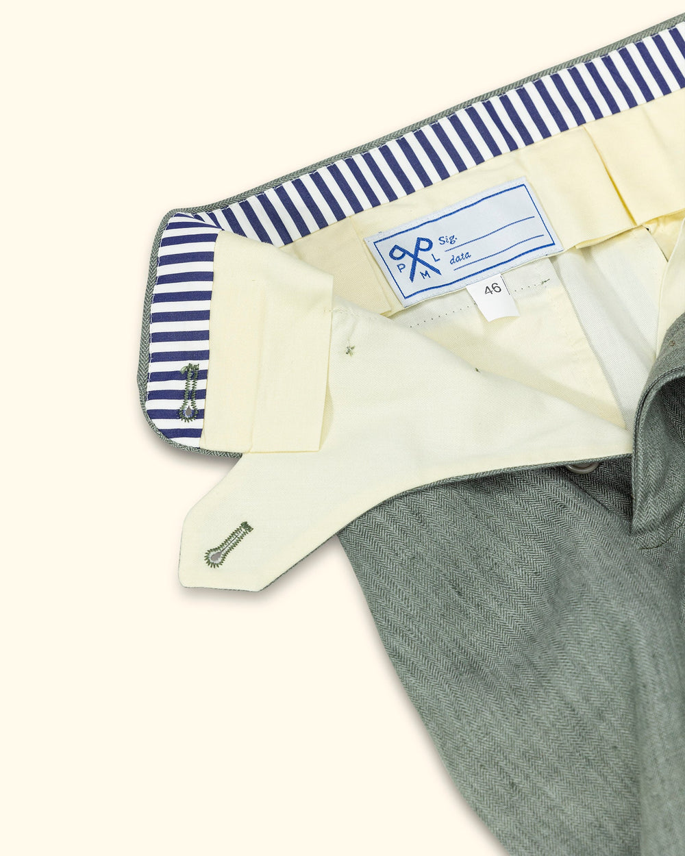 Linen Shorts green