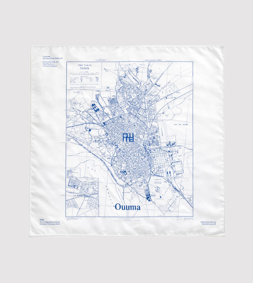 Rania silk scarf