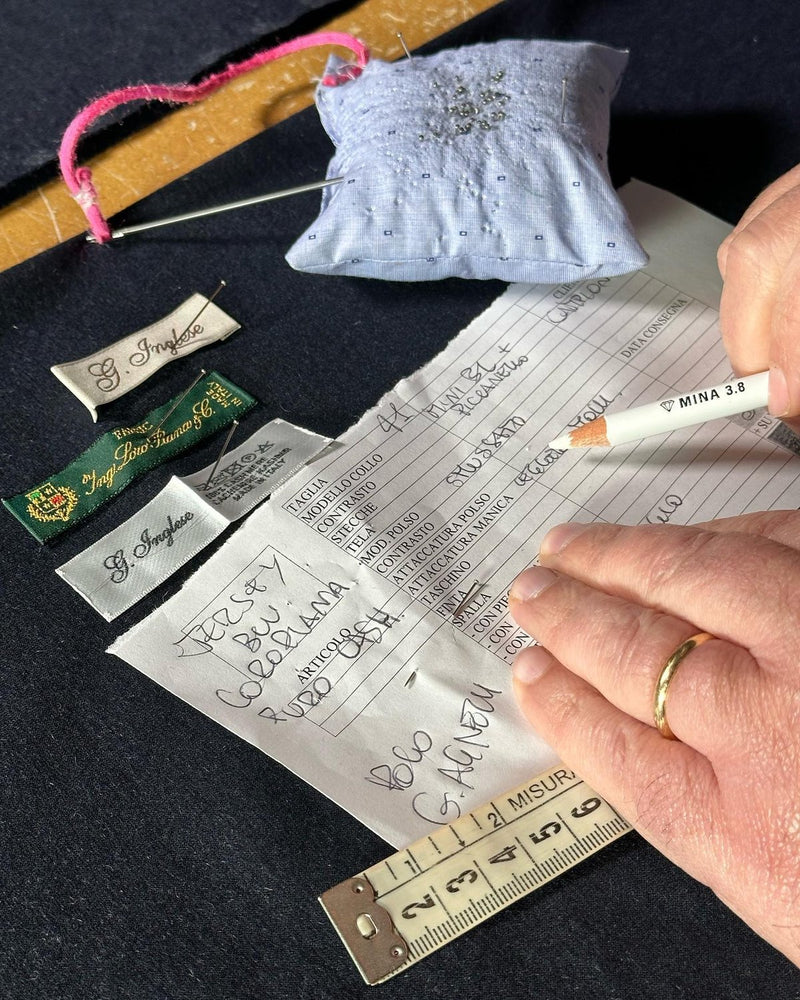Written by hand