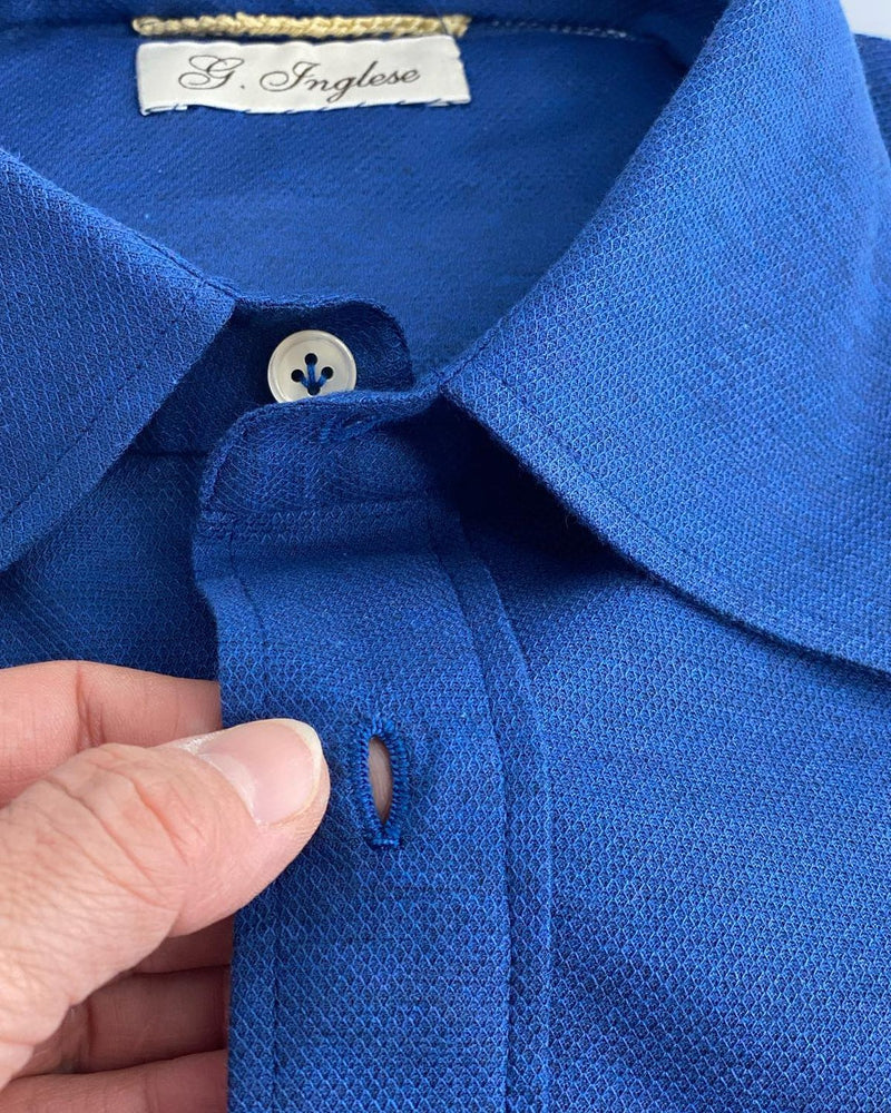 Hand-worked buttonholes